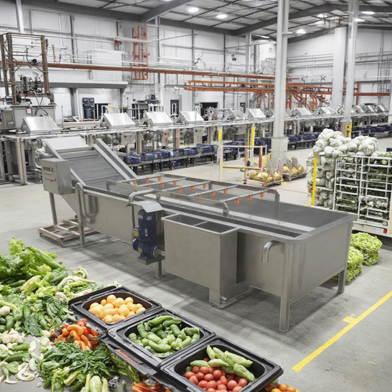 High Capacity Washing Fruit Vegetable Portable