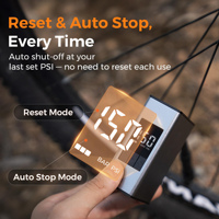 Pompe à air portable intelligente A3 MAX Ultra-mini pour vélo, mini-pompe à vélo pour pneus de VTT, idéale pour ballons - Modèle 2025