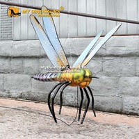 Modèle de libellule animatronique suspendu pour décoration de jardin extérieur My Dino AI016 à vendre