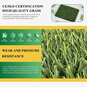 Césped artificial no tóxico Césped sintético Césped artificial de alta calidad <span class=keywords><strong>para</strong></span> paisajes y espacios al aire libre - Product Image 3