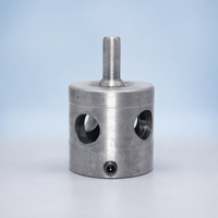Ensemble de matrices de perçage pour machine à percer avec mandrin de taraudage à plaque, tige droite, alvéoles intérieures de 20, 25, 30, 38, 51 mm, M45 6810, avec moteur électrique