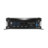 Micro ordenador Intel Core, puerto serie dual de red dual USB de 8 núcleos cuádruples, sin ventilador para uso industrial, disponible en AU, EE. UU., UE