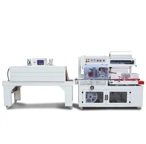 cosmetic/books/phone POF shrink film packing machine L bar sealer shrink tunnel shrink wrapping machine