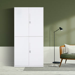 2025 nuevo diseño moderno, armario de oficina de Metal de acero blanco, armario de almacenamiento de archivos, archivador para el hogar, oficina, escuela, uso en Hotel - Product Image 3