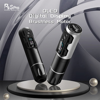 EZ Tattoo P2S Pro Connexion Bluetooth Moteur Brushless Pistolets à tatouage à entraînement direct Machine à tatouer sans fil Stylo avec 1 batterie supplémentaire