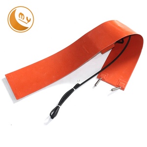 200L 1740*250mm/1740*125mm Silicone Drum Band riscaldatore Silicone Pad Pad riscaldatore gomma Silicone riscaldatore gomma Silicone con termostato digitale - Product Image 4