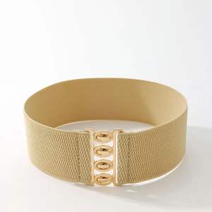 Cinturón ancho elástico personalizado para mujer, tendencia Retro, decoración <span class=keywords><strong>juvenil</strong></span> sencilla, cinturones informales para niñas, uso de pretina - Product Image 5