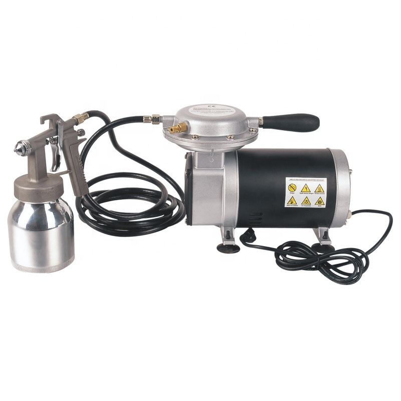 Sicopro AS-09-01 portable spray gun paint air compressor