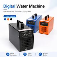 Stérilisateur numérique portable à l'ozone pour le traitement de l'eau, purificateur d'air domestique, désinfection par tube de pierre, générateur d'ozone pour l'eau