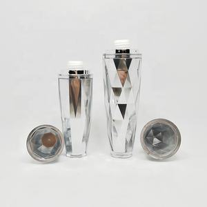 Façonner le pot en plastique acrylique 50g bouteilles d'emballage vides bouteille en forme de bouteilles cosmétiques de luxe ensemble de pot pour l'emballage de soins de la peau - Product Image 4