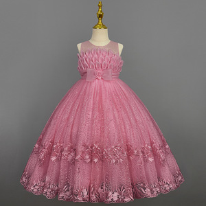 Outong-vestido de princesa Yoliyolei 3 en 1 para niñas, elegante vestido de flores de encaje, superhada - Product Image 1
