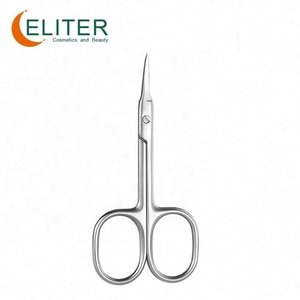 Herramientas de belleza al por mayor Eliter, cortador de acero inoxidable, tijeras para cutículas de uñas, Tijeras para uñas Nn, tijeras para cutículas de tallos individuales - Product Image 1