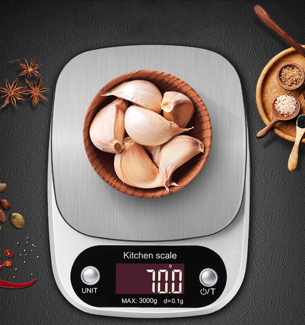 Digital Weighing Balance Kitchen Scale Digital Weighing 3kg/0.1g 5kg/0.1g 10kg/1g Scales