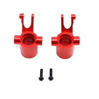 Porte-moyeu arrière en aluminium pour HSP Redcat 94122 94188 1/10 Voiture de route Siège d'essieu arrière en métal compatible