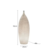Lampe de sol LED à fibre optique artistique nordique, design moderne, éclairage d'ambiance extérieur IP65 pour villa, balcon et jardin