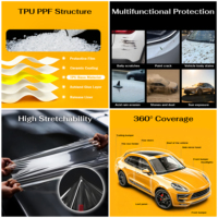 Película Protectora de Pintura NASIDO Ultra Brillante OEM TPU PPF, Personalizable, Anti-amarilleo, Auto-Reparable