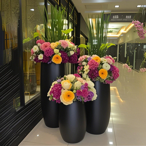 Macetas de Cemento Gris Simples, Macetero de Estilo Industrial, Florero Moderno para Decoración de Escritorio de Oficina, Maceta Pequeña para Suculentas - Product Image 5
