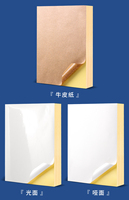 Papel Adhesivo de Vinilo Brillante Imprimible Personalizado A4-A6-A3, Resistente al Agua, para Impresoras, Supermercados y Exposiciones