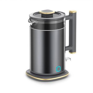 Modern Grey Electric Water <b>Kettle</b> <b>Temperature</b> <b>Control</b> Keep Warm Food Grade Glass Portable for Outdoor Household Use 1.6-2.0L - Product Image 2