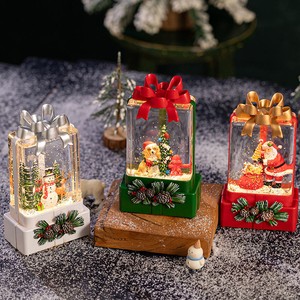 Lampe à vent de Noël de <span class=keywords><strong>dessin</strong></span> <span class=keywords><strong>animé</strong></span>, décorations de bonhomme de neige, artisanat, décorations de scène domestique, cadeaux <span class=keywords><strong>en</strong></span> gros pour les personnes âgées - Product Image 3