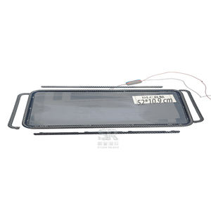 Película Inteligente PDLC/DLC para Matrículas de Automóviles, Kit de Película Atenuable con Función Decorativa, Incluye Película para Matrícula y Sistema de Control - Product Image 1