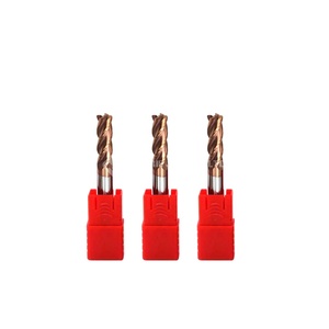 Fraise à queue carrée en carbure HRC55 à 4 cannelures à queue longue pour acier inoxydable OEM Marie <span class=keywords><strong>Jay</strong></span>'s - Product Image 2