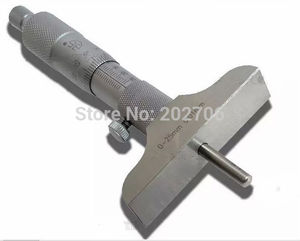 Micrómetro de profundidad, 0-200mm, 0,01mm, herramienta de medición - Product Image 3
