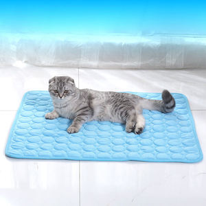 Sommer Eis Seide Katze <span class=keywords><strong>Cool</strong></span> Pad Haustier liefert Hund Haustier Kühl matte Hund Haustier Pad - Product Image 2