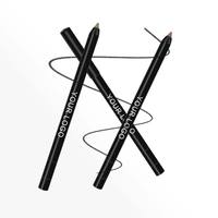 Stylo eyeliner anti-salissure lisse longue durée avec étiquette personnelle, crayon eyeliner cosmétique en vinyle