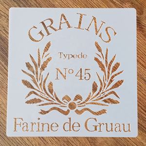 Pochoirs réutilisables de <span class=keywords><strong>peinture</strong></span> de café de signe de boulangerie de <span class=keywords><strong>cuisine</strong></span> de ferme pour la <span class=keywords><strong>peinture</strong></span> sur le mur de maison de bois DIY - Product Image 3