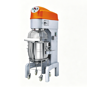 Mélangeur alimentaire 60L, mélangeur vertical à spirale robuste, machine à pain, à pizza et à gâteaux, mélangeur planétaire 3 en 1, pétrin à farine, équipement de boulangerie - Product Image 1