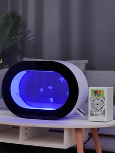 Top Table Viewing 20L Blanc Méduse Multi-Usage Acrylique Réservoir <span class=keywords><strong>Aquarium</strong></span> Écologique pour Salon Boîte Spot Marchandises Offre - Product Image 4