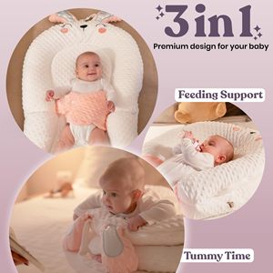 Cuna Plegable para Bebés con Paneles Laterales Ajustables, Cojín de Actividades Portátil para Bebés de 0 a 24 Meses - Product Image 3