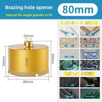 Foret diamanté brasé pour carrelage – Perçage à sec du marbre, du quartz et des carreaux de céramique – Outil polyvalent pour la maçonnerie – Chine