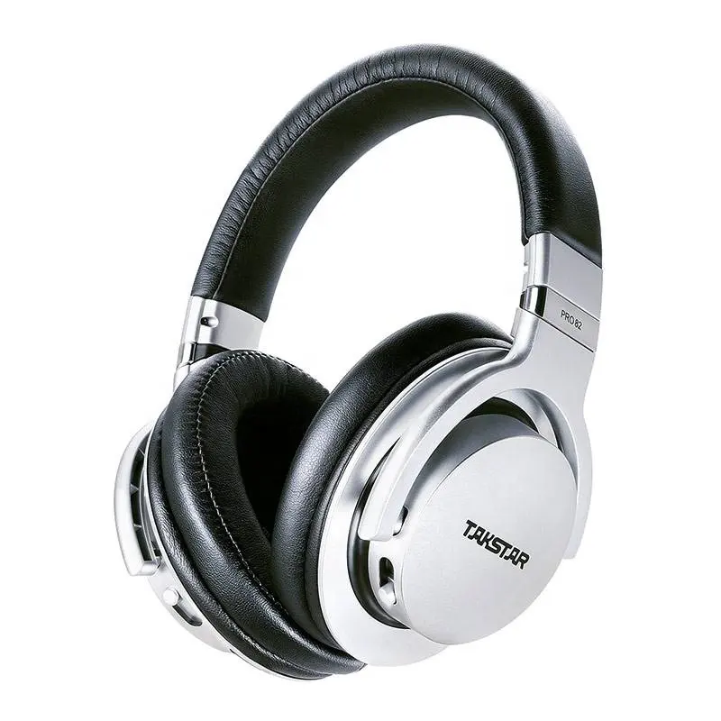 Pro82 Sonidos estéreo de alta calidad Sport Anc Over Ear Auriculares con cancelación de ruido Auriculares inalámbricos