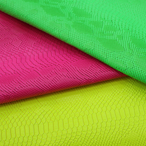 Pelle Sintetica Goffrata Effetto Pelle di Serpente PVC Finta Pelle con Stampa Pitone per Borse e Scarpe - Product Image 1