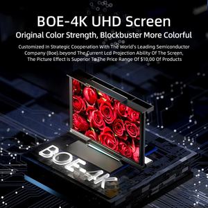 Projecteur LED portable EUG 700DAB 1200ANSI 1080p Support 4k 8k Home cinéma bureau supports de réunion 2G Beamer cinéma pour réunion - Product Image 6