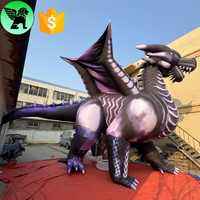 19.28ft Événement Éclairage Gonflable Animal Réplique Personnalisé Fête Publicité Gonflable Dessin Animé Mascotte Pour L'extérieur A10537