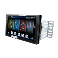 Autoradio 7 pouces WIFI Universel FM AM Radio RDS GPS USB Interface de lecteur DVD de voiture avec DSP Navigation de voiture dans le système Android 10