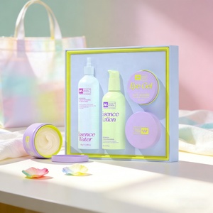 Set de Cuidado Facial Luminoso Macaron |   Envases de Aluminio para Crema, Tarros y Botellas de Aluminio para Lociones y Cremas - Product Image 4