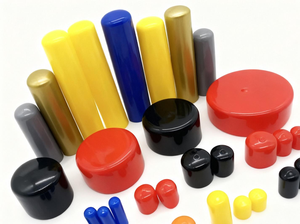 PVC-Schutzkappen aus Vinyl, isoliert, kundenspezifisch, aus Silikonkautschuk, Gewindekappen, Kunststoffrohrkappen, Schraubverschlusskappen - Product Image 3