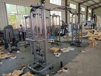 Machine de musculation YG-6012 pour exercices de croisement de poitrine, idéale pour la musculation et l'entraînement de force