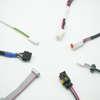 Conector Micro-USB de 2, 3 y 4 Pines con Aislamiento de Goma y Conductor de Aluminio, Arnés de Cableado IP68 para Uso Industrial