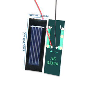 Aanpasbare 53X18Mm Zonnepanelen Van Hoge Kwaliteit Met 0.5V Draadspanning Geoptimaliseerd Voor Efficiëntie - Product Image 6