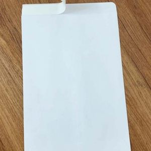 Kraft Paper A4 C4 Plain <b>White</b> Envelope With Sealing Double-sided <b>Tape</b> - Product Image 2