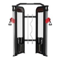 Máquina de Ejercicios de Cuerpo Completo SP Comercial de Alta Resistencia, Ajustable, de Acero, con Doble Cable Cruzado, para Entrenamiento de Músculos Centrales