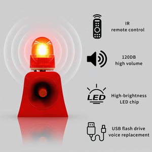 Instalación de Sistema de Alarma de Seguridad, Sistemas de Sonido y Luz Audibles y Visuales, Sirena de Incendio, Luz Estroboscópica de Seguridad - Product Image 2