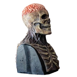 <span class=keywords><strong>Maschera</strong></span> in Lattice Divertente a Forma di Cervello per Decorazione Horror della Vigilia di Halloween 2023, Tema Resident Evil - Product Image 3