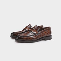 VOGU Herren Freizeitschuhe aus Leder 2025 – Neue Business-Slipper im britischen Stil mit atmungsaktiver Goodyear-Rahmennaht für bequeme Tage