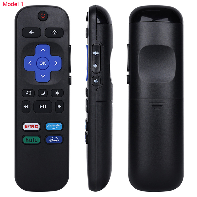 Replacement Remote Control for Roku TV, Compatible for TCL Roku/Hisense Roku/Onn Roku